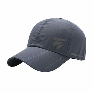 【色: グレー（タイプA）】[RUNZEST] ランニングキャップ UV 帽子 (その他)