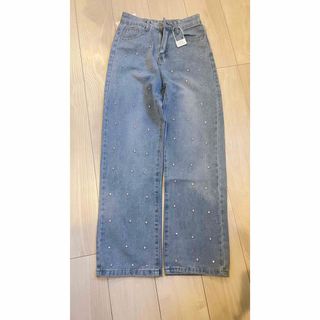 デニムビジュー ストーン、キラキラカジュアル 、epine bibiy ZARA