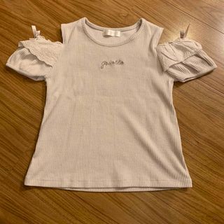 レトロガール(RETRO GIRL)のRETRO GIRL mini オープンショルダー トップス 半袖(Tシャツ/カットソー)