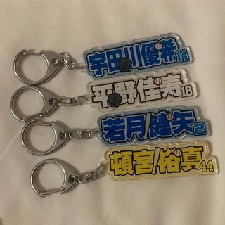 オリックスバファローズ(オリックス・バファローズ)のORIX BUFFALOES シークレットアクリル ネームキーホルダー(応援グッズ)