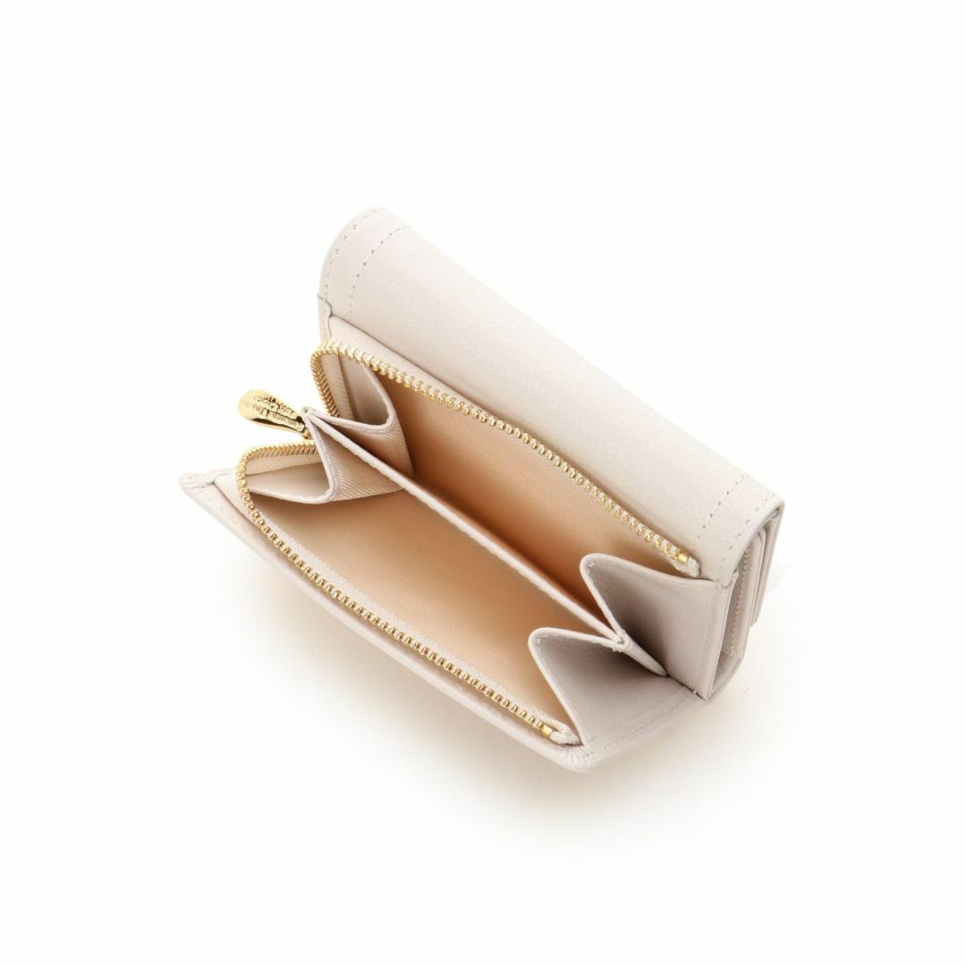 【色: オフホワイト】[サマンサタバサプチチョイス] 三つ折り財布 クリアハート レディースのバッグ(その他)の商品写真