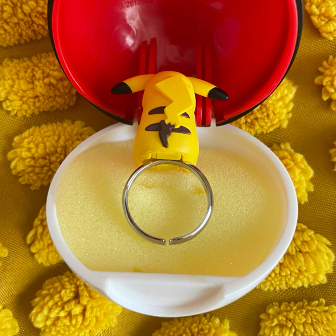 ポケモン ガチャ ピカチュウリング 指輪　Pikachu エンタメ/ホビーのおもちゃ/ぬいぐるみ(キャラクターグッズ)の商品写真