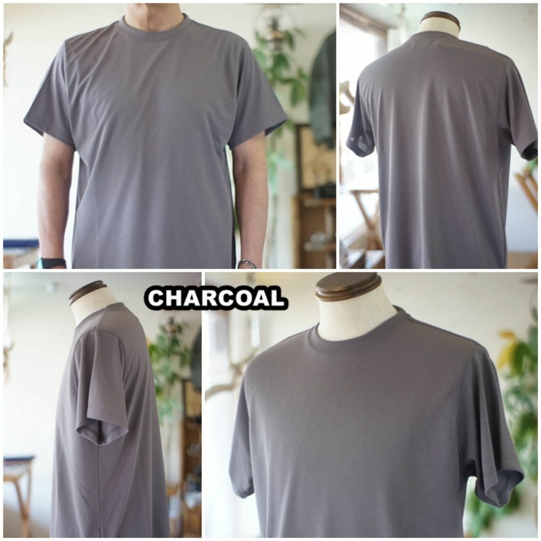 MANUAL ALPHABET(マニュアルアルファベット)のmanualalphabet マニュアルアルファベット　半袖クルーネックT　L メンズのトップス(Tシャツ/カットソー(半袖/袖なし))の商品写真