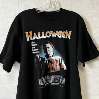 半袖Ｔシャツ　オーバーサイズＸＬ　黒ブラック　コットンシャツ　メンズ　古着(Tシャツ/カットソー(半袖/袖なし))