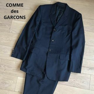 コムデギャルソンオムドゥ(COMME des GARCONS HOMME DEUX)のコムデギャルソンオムドゥ　3B　セットアップスーツ　ブラック　Sサイズ(その他)