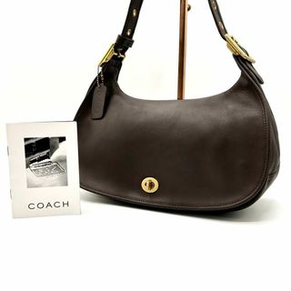 コーチ(COACH)のX519【オールドコーチ】ワンショルダーバッグ　斜め掛け　ターンロック　レザー(ショルダーバッグ)