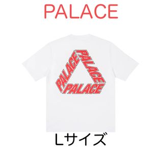 パレス(PALACE)のパレス P-3 アウトライン Tシャツ ホワイト Lサイズ(Tシャツ/カットソー(半袖/袖なし))