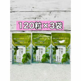 ワカンノモリ(和漢の森)の桑の葉&茶カテキンの恵み　120粒　3袋(ダイエット食品)