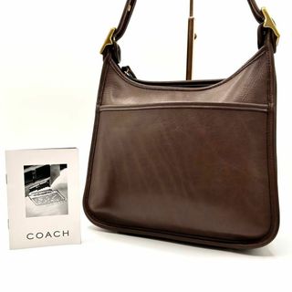 コーチ(COACH)のX515【美品】オールドコーチ／ワンショルダーバッグ　グラブタンレザー　レガシー(ショルダーバッグ)