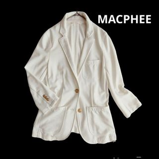 マカフィー(MACPHEE)のマカフィー MACPHEE トゥモローランド カットソージャケット 　金釦(テーラードジャケット)