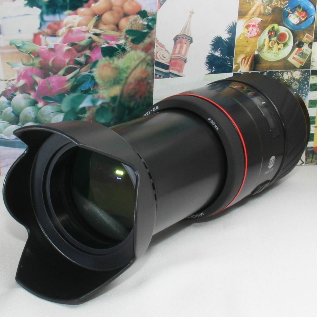 KONICA MINOLTA(コニカミノルタ)のMINOLTA AF 75-300 mm F4.5‐5.6 ソニー aマウント用 スマホ/家電/カメラのカメラ(デジタル一眼)の商品写真