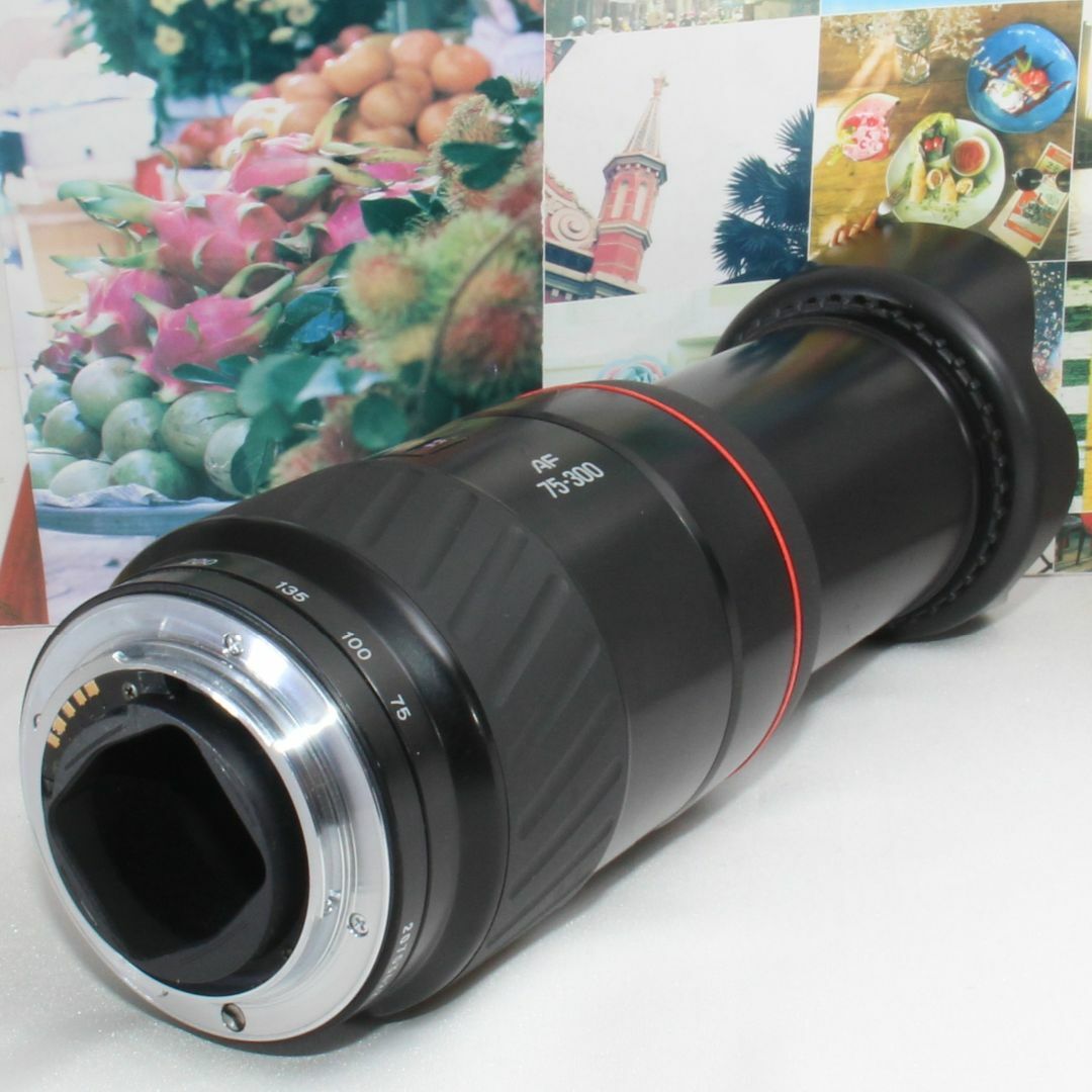 KONICA MINOLTA(コニカミノルタ)のMINOLTA AF 75-300 mm F4.5‐5.6 ソニー aマウント用 スマホ/家電/カメラのカメラ(デジタル一眼)の商品写真