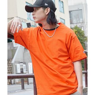 チャンピオン(Champion)のChampion Authentic T-SHIRTS オレンジ(Tシャツ/カットソー(半袖/袖なし))