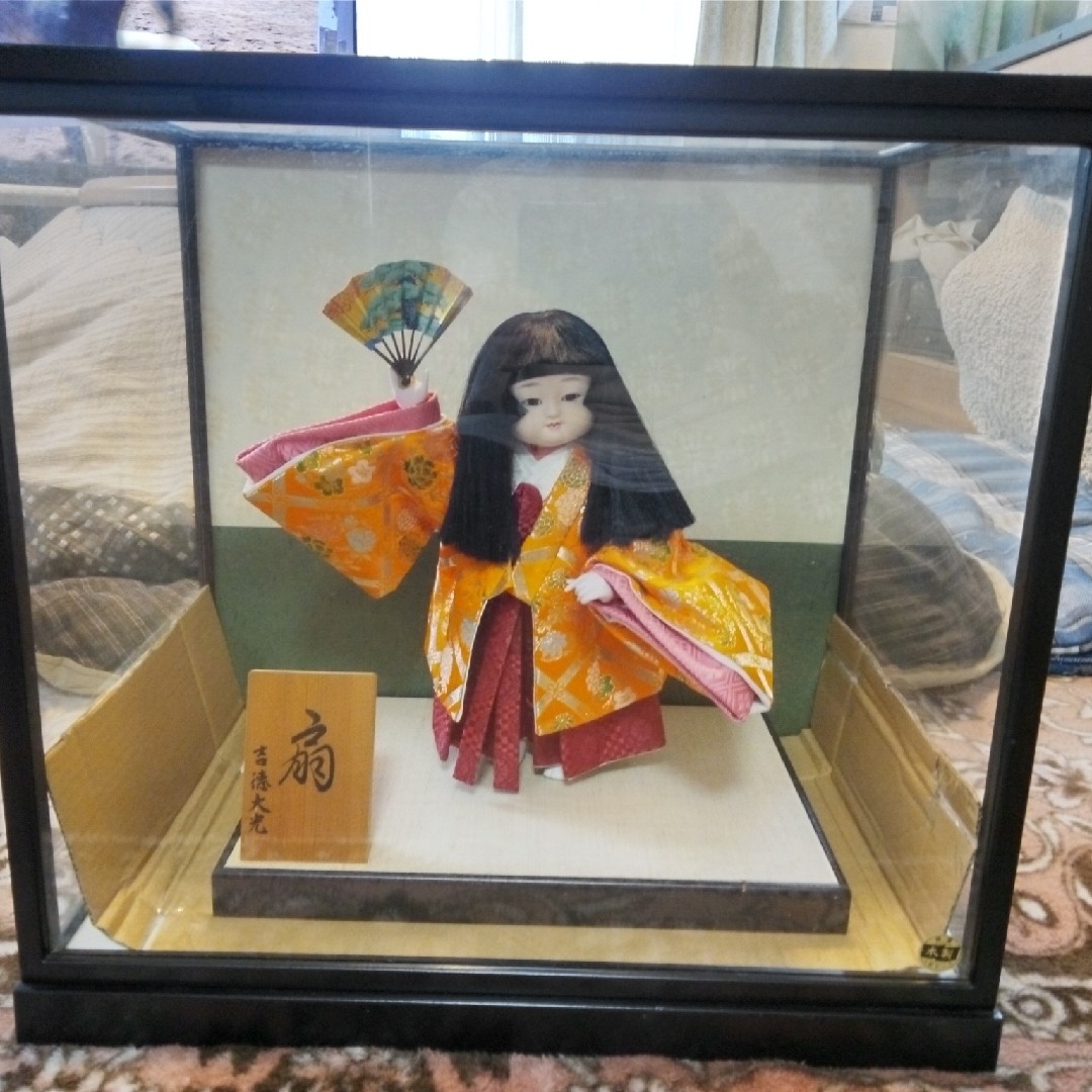 吉徳大光(ヨシトクタイコウ)の雛人形　ガラスケース付き キッズ/ベビー/マタニティのおもちゃ(ぬいぐるみ/人形)の商品写真
