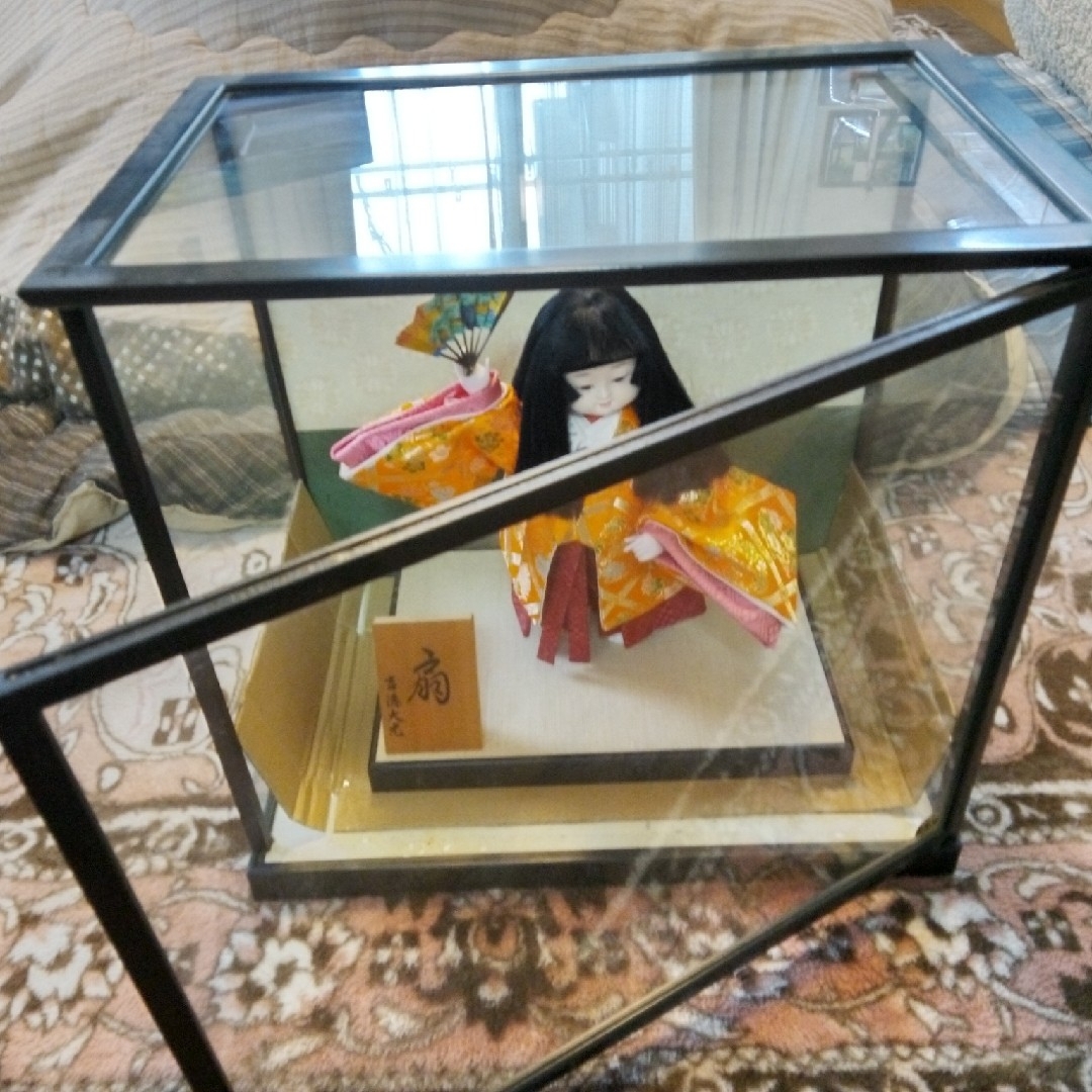 吉徳大光(ヨシトクタイコウ)の雛人形　ガラスケース付き キッズ/ベビー/マタニティのおもちゃ(ぬいぐるみ/人形)の商品写真