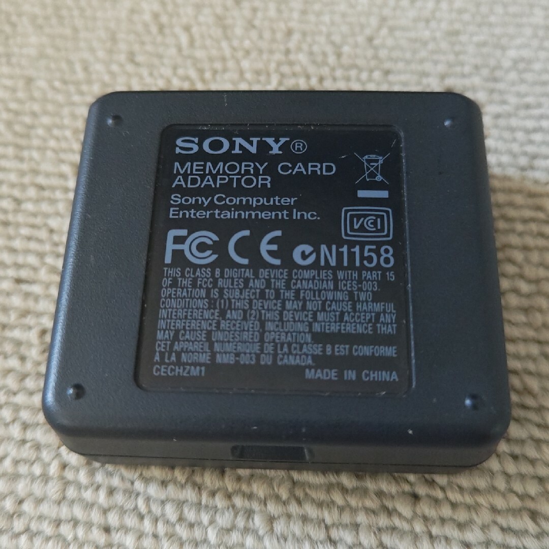 PlayStation3 - PS2/PS3 SONY メモリーカードアダプター CECHZM1 PlayStation3 - PS2/PS3 SONY メモリーカードアダプター CECHZM1