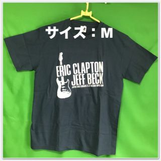 2-  エリッククラプトンージェフベック 2009年の公式コンサートTシャツ (Tシャツ/カットソー(半袖/袖なし))