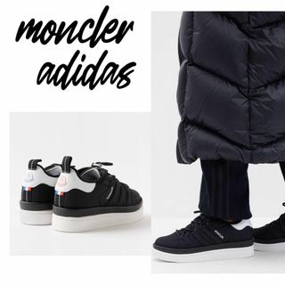 モンクレール(MONCLER)のモンクレール アディダス コラボ スニーカー ブラック 26.0(スニーカー)