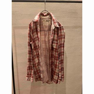 ゴア(goa)の00s archive goa check shirt チェックシャツ　長袖(シャツ/ブラウス(長袖/七分))