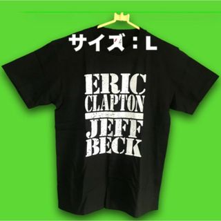 3-  エリッククラプトンージェフベック 2009年の公式コンサートｔシャツ(Tシャツ/カットソー(半袖/袖なし))