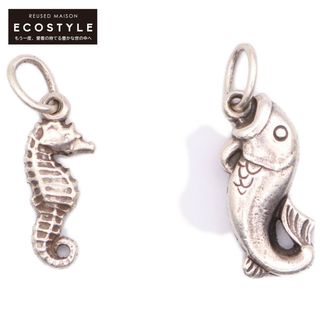 ジョージジェンセン(Georg Jensen)のジョージジェンセン #4 925S Fish 魚 & Sea Horse タツノオトシゴ 計2点(チャーム)