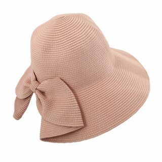 【色: ピンク】[DIVA Rose] 帽子 レディース UVカット かわいい (その他)
