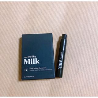 新品 Commodity Milkコモディティ ミルク 香水　サンプル　2ml(香水(女性用))