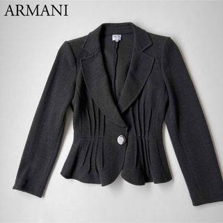 アルマーニ コレツィオーニ(ARMANI COLLEZIONI)の美品　ARMANI COLLEZIONI アルマーニ　テーラードジャケット(テーラードジャケット)