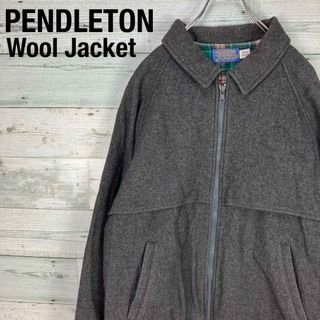 PENDLETON - 【希少】ペンドルトン 70sビンテージUSA製 ピュアバージンウール  ブルゾン