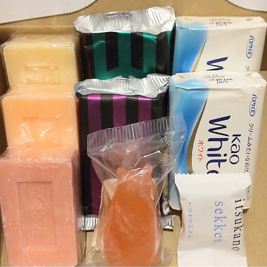 【新品、未使用】石鹸セット コスメ/美容のボディケア(ボディソープ/石鹸)の商品写真