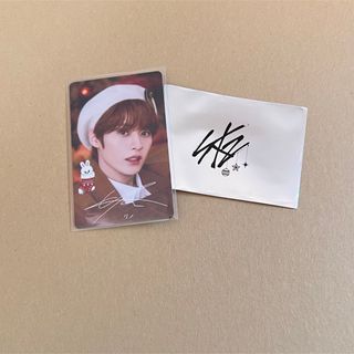 ストレイキッズ(Stray Kids)のStrayKids リノ Xmasポップアップ トレカ(アイドルグッズ)