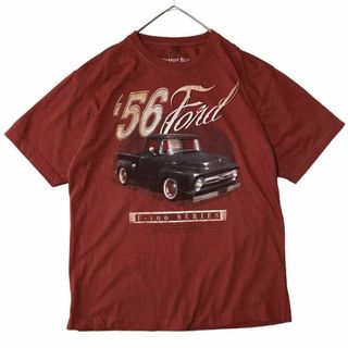 NEWPORT BLUE 半袖Tシャツ '56 フォード 車 US古着r94(Tシャツ/カットソー(半袖/袖なし))