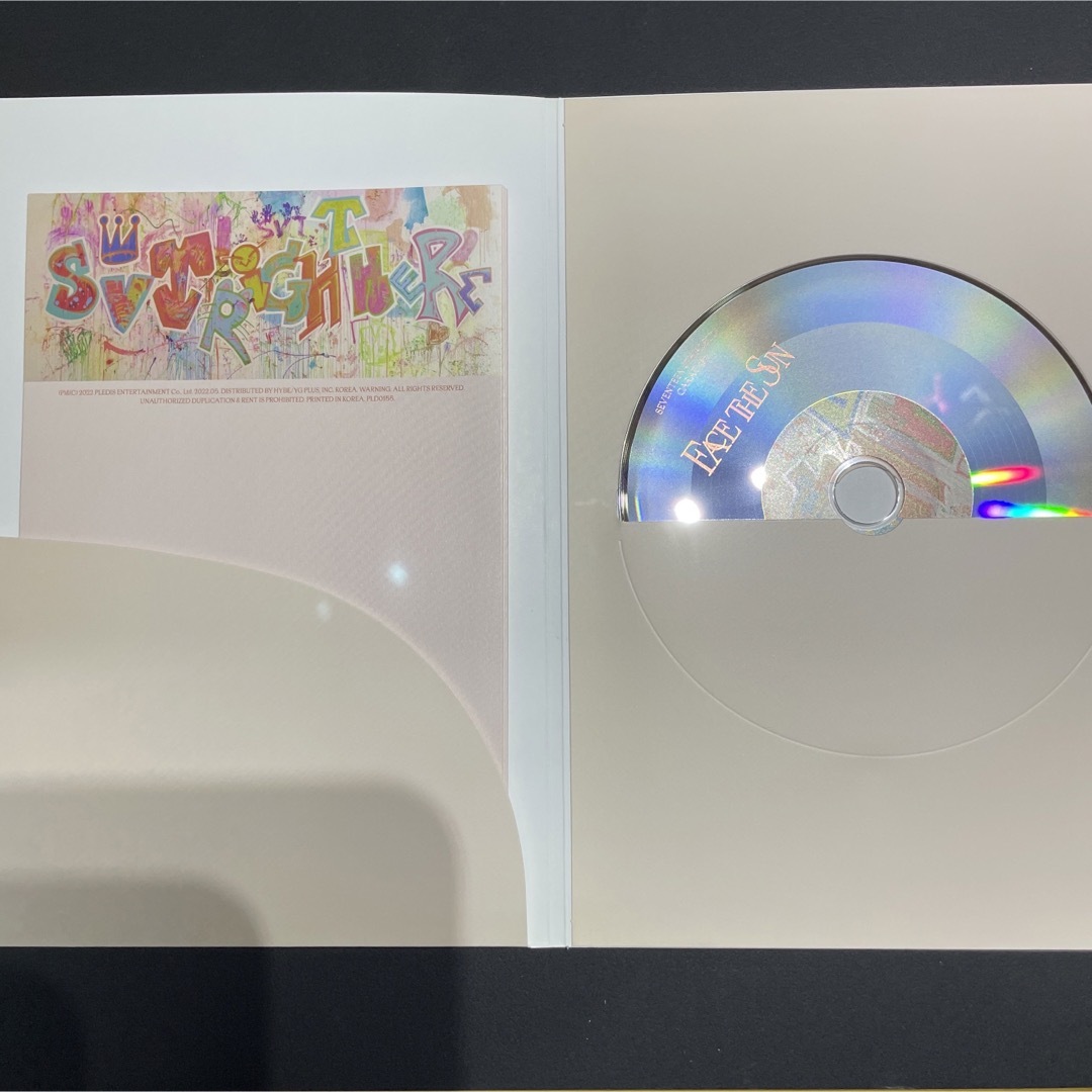 SEVENTEEN セブチ Carat盤 face the sun ジョンハン エンタメ/ホビーのCD(K-POP/アジア)の商品写真