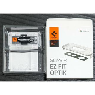 シュピゲン(Spigen)のSpigen Glas.tR EZ Fit Pixel8Pro カメラフィルム(保護フィルム)