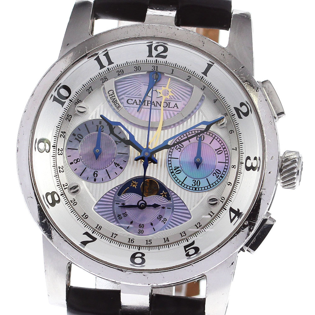 CITIZEN - シチズン CITIZEN CTY57-1071/9800-T010059TA カンパノラ エコドライブ クロノグラフ ソーラー メンズ 箱付き_813938【ev15】