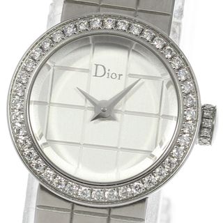 ディオール(Dior)のディオール Dior CD040111M001 ラ・ディ・ドゥ・ディオール ダイヤベゼル クォーツ レディース 保証書付き_815873(腕時計)