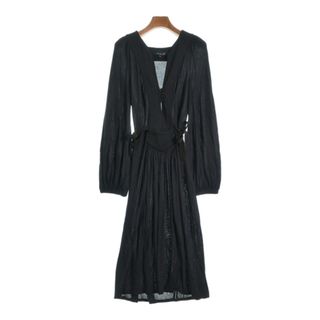 イザベルマラン(Isabel Marant)のISABEL MARANT イザベルマラン ワンピース 1(S位) 黒 【古着】【中古】(ひざ丈ワンピース)