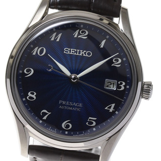 セイコー(SEIKO)のセイコー SEIKO SARA019/6L35-00C0 プレザージュ デイト 自動巻き メンズ 極美品 _815400(腕時計(アナログ))