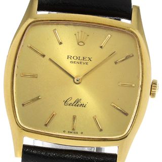 ロレックス(ROLEX)のロレックス ROLEX 3805 チェリーニ K18YG 手巻き メンズ _814830(腕時計(アナログ))