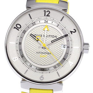 ルイヴィトン(LOUIS VUITTON)のルイ・ヴィトン LOUIS VUITTON Q8D31 タンブール ムーン GMT 自動巻き メンズ _813484(腕時計(アナログ))