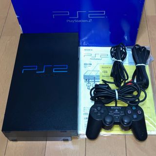 プレイステーション2(PlayStation2)のPS2 SCPH-15000 本体セット 外箱付き(家庭用ゲーム機本体)