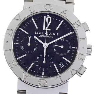 ブルガリ(BVLGARI)のブルガリ BVLGARI BB38SSCH ブルガリブルガリ クロノグラフ 自動巻き メンズ 箱付き_816252(腕時計(アナログ))