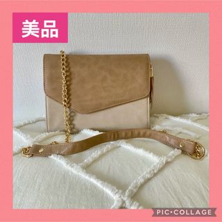 【美品】母子手帳ケース マルチケース ショルダーバッグ クラッチ 2WAY(母子手帳ケース)