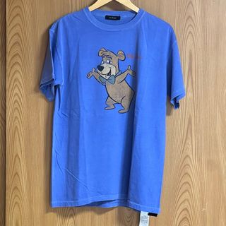 ダブルクローゼット(w closet)のw closet ヨギベア Tシャツ フリーサイズ 古着風プリント (Tシャツ(半袖/袖なし))