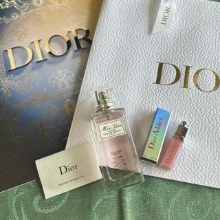 クリスチャンディオール(Christian Dior)のDior Miss Dior ヘアミスト　美品　マキシマイザーおまけ付き(ヘアウォーター/ヘアミスト)