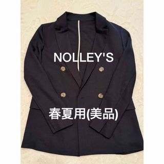 ノーリーズ(NOLLEY'S)の【春夏用】ジャケット【ブラック】(テーラードジャケット)