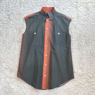 AURALEE - 【新品未使用】AURALEE ノースリーブ シャツ　グラデーション　20ss