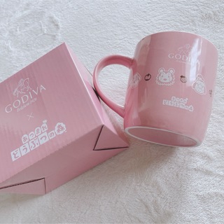 GODIVA - GODIVA×あつまれどうぶつの森 マグカップ ピンク