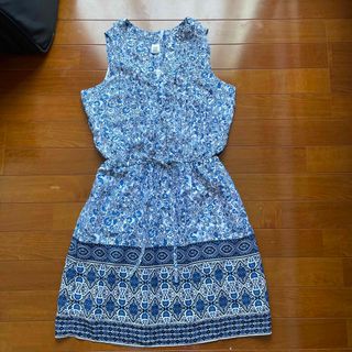 GAP - GAP 花柄ワンピース　160cm 美品