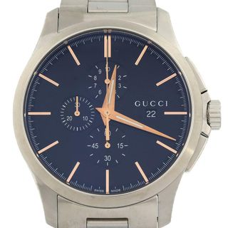 グッチ(Gucci)の【新品】グッチ Gタイムレスクロノグラフ 126.2/YA126272 SS クォーツ(腕時計(アナログ))